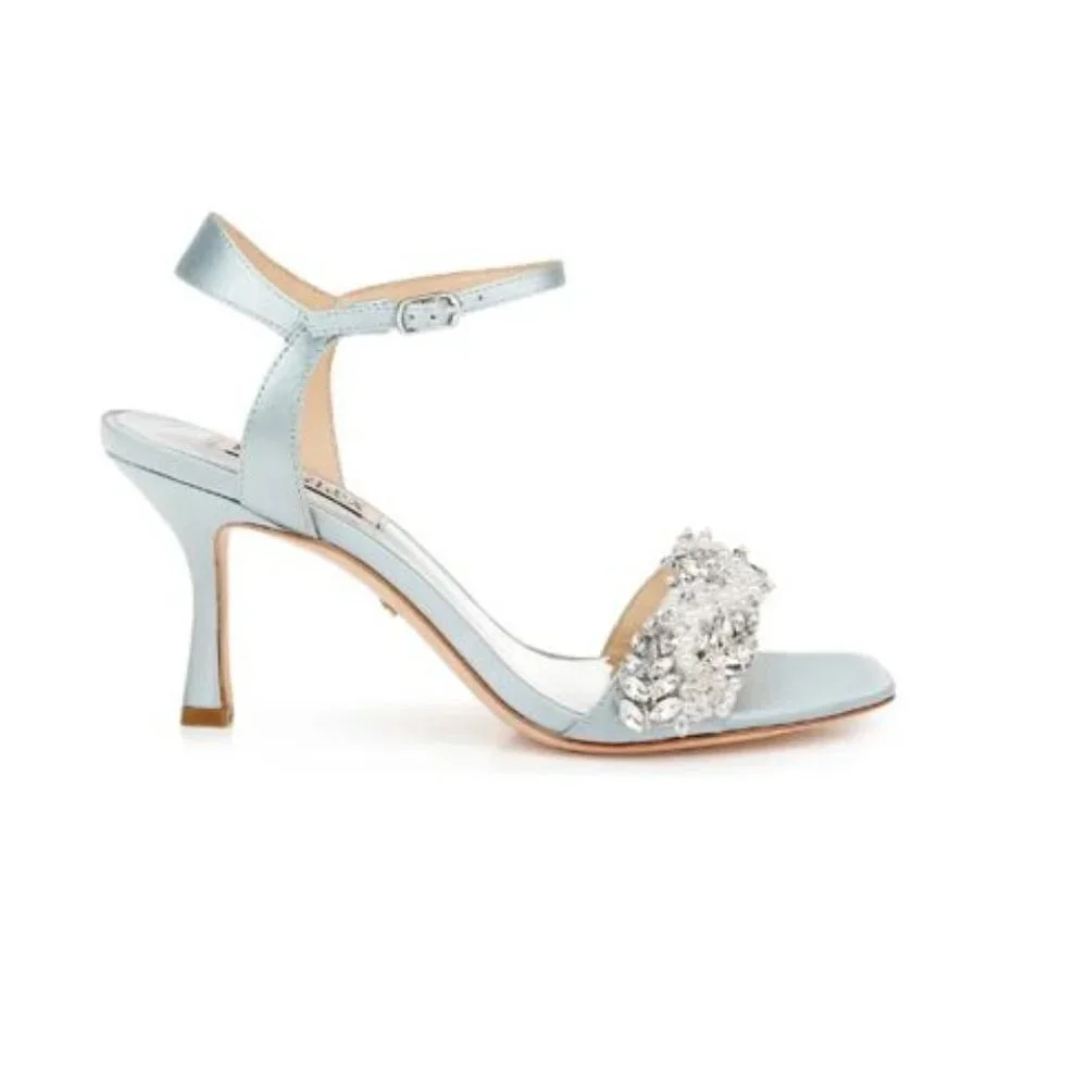 NWT Badgley Mischka Kate Strap Sandal Size 5.5 - Picture 10 of 16